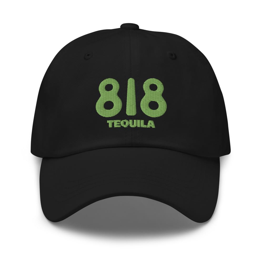 818 Tequila Hat (Adjustable Embroidered Dad Hat) One Size